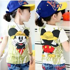 Children wearing Getratex-licensed printed cartoon-character garments